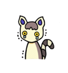 ワオキツネザルスタンプ（個別スタンプ：11）