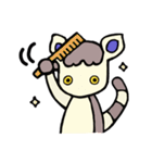 ワオキツネザルスタンプ（個別スタンプ：15）