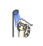 ワオキツネザルスタンプ（個別スタンプ：16）