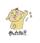 トイプードルのつーたん（個別スタンプ：5）