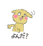 トイプードルのつーたん（個別スタンプ：7）