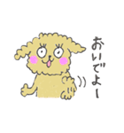 トイプードルのつーたん（個別スタンプ：12）