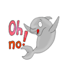 Dolphin Super Fun（個別スタンプ：12）