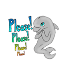 Dolphin Super Fun（個別スタンプ：22）
