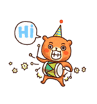 Bear Tank ＆ Penguin Elen（個別スタンプ：3）
