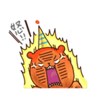 Bear Tank ＆ Penguin Elen（個別スタンプ：5）