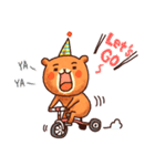 Bear Tank ＆ Penguin Elen（個別スタンプ：6）