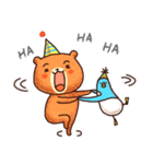 Bear Tank ＆ Penguin Elen（個別スタンプ：13）