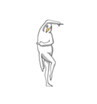 ポージングトリ（個別スタンプ：13）