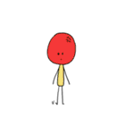 The boy comes from doodle world.（個別スタンプ：32）