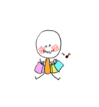 The boy comes from doodle world.（個別スタンプ：37）