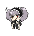 ジト目無言娘ズ。（個別スタンプ：25）