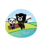 black or white 2（個別スタンプ：5）