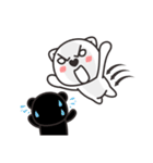 black or white 2（個別スタンプ：34）