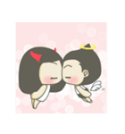 Mr.A ＆ Miss.D（個別スタンプ：36）