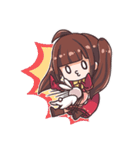 レッカとうさぎちゃんの日々 -第1弾デス-（個別スタンプ：10）