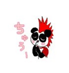 モヒカンぱんだ（個別スタンプ：14）