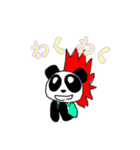 モヒカンぱんだ（個別スタンプ：25）