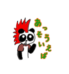 モヒカンぱんだ（個別スタンプ：30）