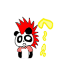 モヒカンぱんだ（個別スタンプ：32）