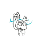 モヒカンぱんだ（個別スタンプ：37）