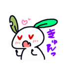 ゆきうさぎさん（個別スタンプ：3）