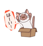かまってシャムちゃんの付きまとい編（個別スタンプ：26）
