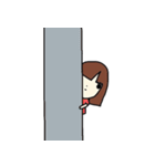 わたし、フツー女子（個別スタンプ：35）