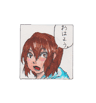 漫画風スタンプ（個別スタンプ：2）