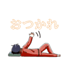 ダメガネ男子（個別スタンプ：14）