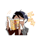 ダメガネ男子（個別スタンプ：20）