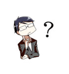 ダメガネ男子（個別スタンプ：22）