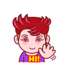 Sandra Gigi - Asian on the way (EN)（個別スタンプ：1）