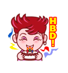 Sandra Gigi - Asian on the way (EN)（個別スタンプ：36）