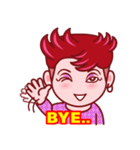 Sandra Gigi - Asian on the way (EN)（個別スタンプ：40）