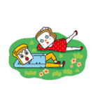 The Toast family( Ollie ＆ Bobo )（個別スタンプ：17）