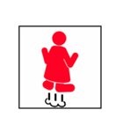 トイレの花子さんと雉男くん（個別スタンプ：25）