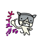 キューブねこ2（個別スタンプ：7）