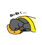 黒いプードル こすもの日常（個別スタンプ：34）