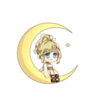天真爛漫な天使にゃん（個別スタンプ：1）