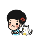 Ducky Boy ＆ Tiny Kitten（個別スタンプ：10）