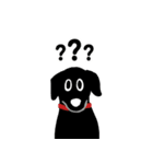 黒ラブたん（個別スタンプ：3）