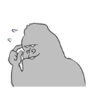 ゴリラな気持ち（個別スタンプ：36）
