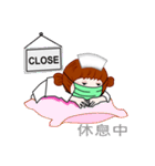 Wengwaケア3、看護師、医師、測量士（個別スタンプ：7）