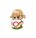 Lily with her sisters（個別スタンプ：10）