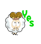 lovely sheep~for english（個別スタンプ：14）