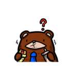 Mr.Bear's life（個別スタンプ：36）