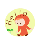 これ赤ずきんなのか。（個別スタンプ：2）