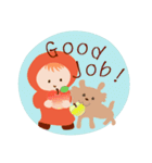 これ赤ずきんなのか。（個別スタンプ：10）