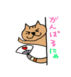 ねこがのぞき見（個別スタンプ：17）
